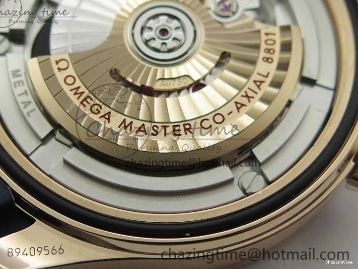 0411 2018 Seamaster Diver 300M RG Blue Ceramic VSF 1:1 Best Edition Blue Dial on Blue Rubber Strap A WeatherProof 7914